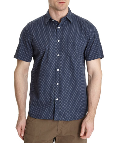 Short-Sleeved Printed Shirt